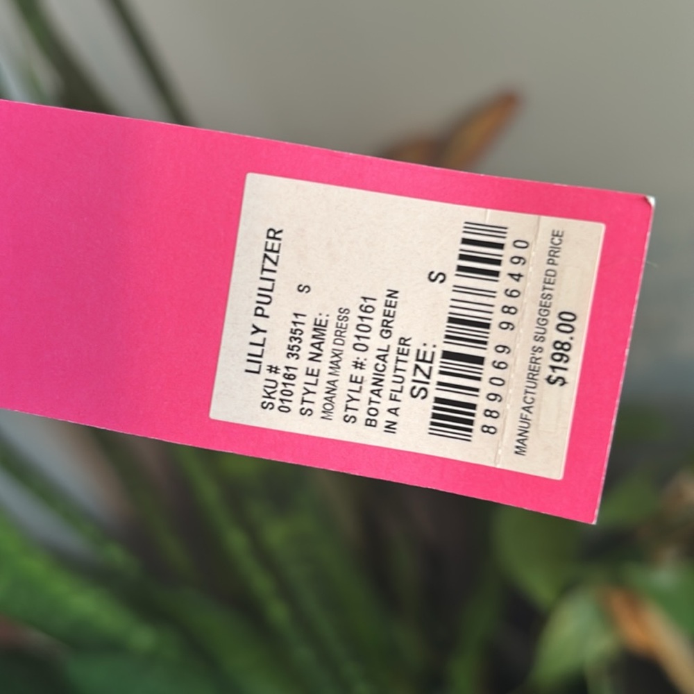 NWT Lilly Pulitzer Sleeveless Moana Wrap High Low Maxi Dress Botanical size S - Picture 5 of 9